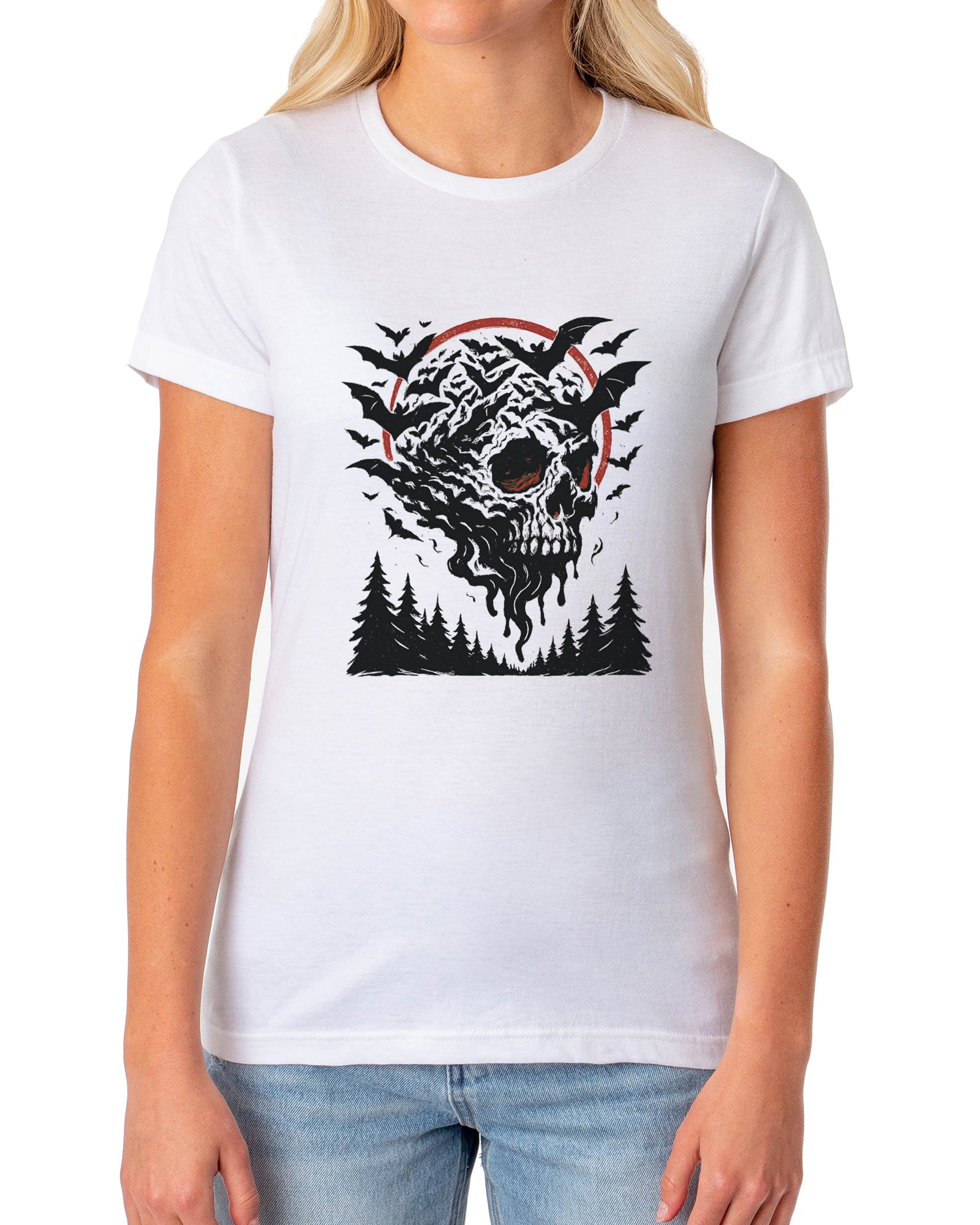 PJammy Halloween T-Shirt Women's Green Goblin Short Sleeve Tee