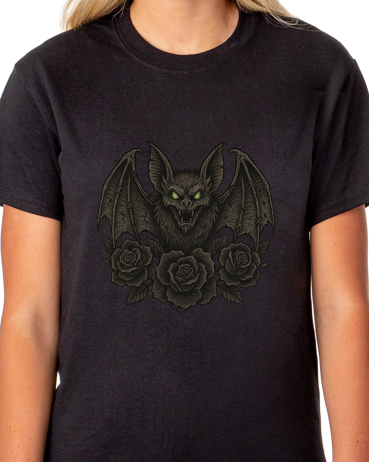 PJammy Halloween T-Shirt Women's Rose Predator Short Sleeve Tee