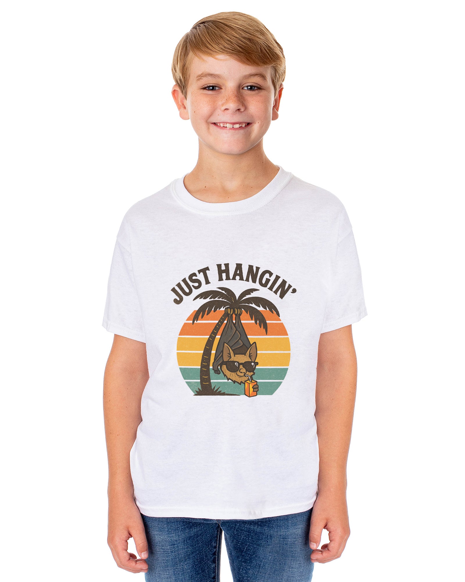 PJammy Halloween T-Shirt Girls Palm Tree Vibe Short Sleeve Tee
