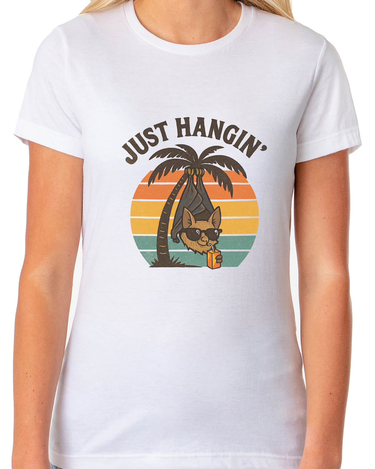 PJammy Halloween T-Shirt Women's Just Hangin Short Sleeve Tee