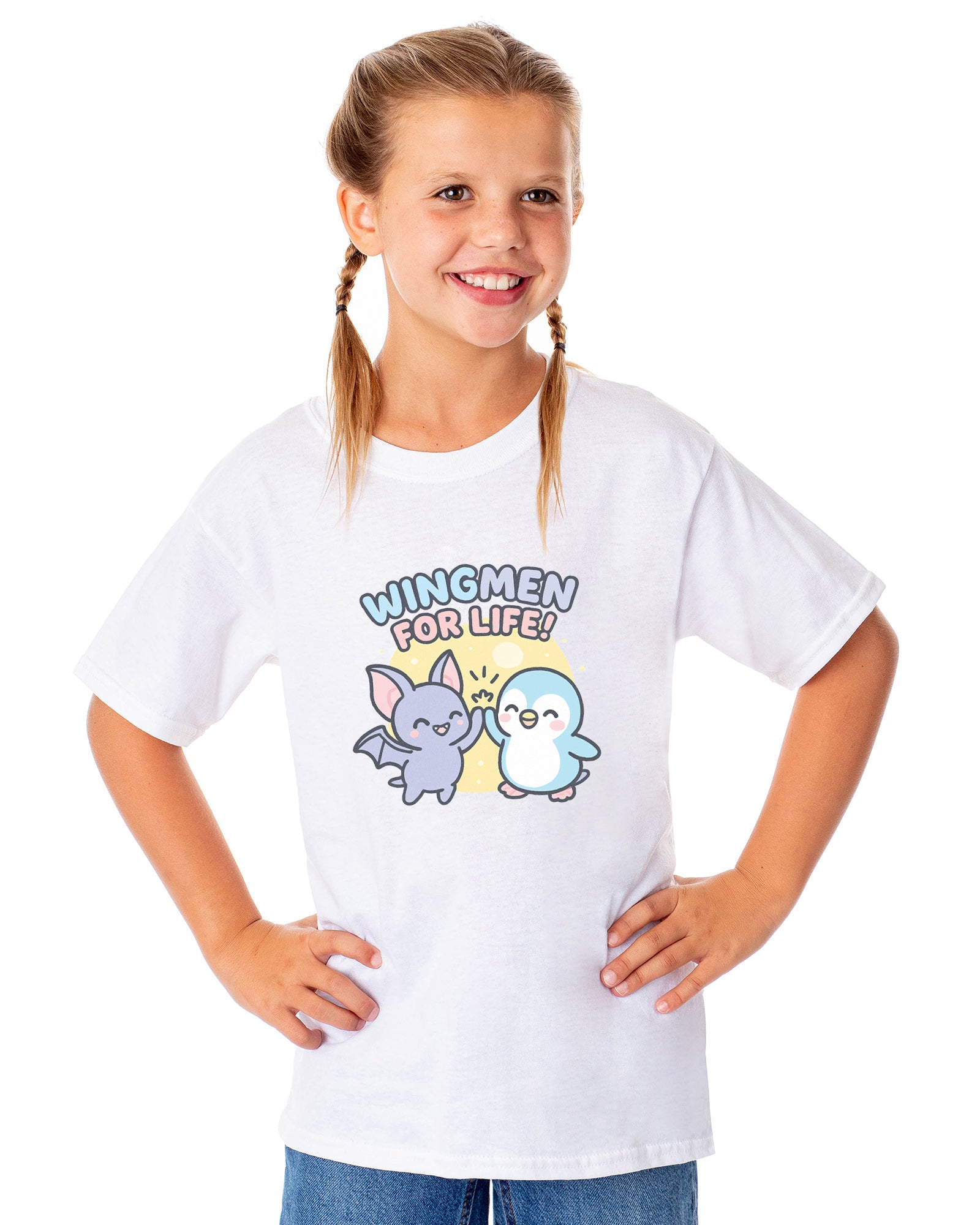 PJammy Halloween T-Shirt Boys' Wingmen for Life Short Sleeve Tee