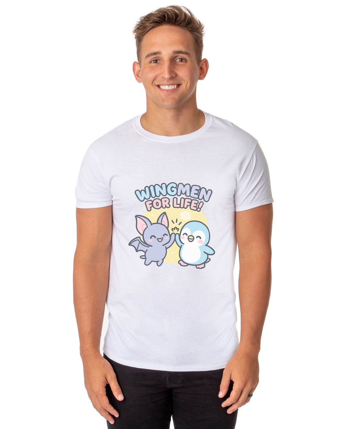 PJammy Halloween T-Shirt Men's Wingman For Life Short Sleeve Tee
