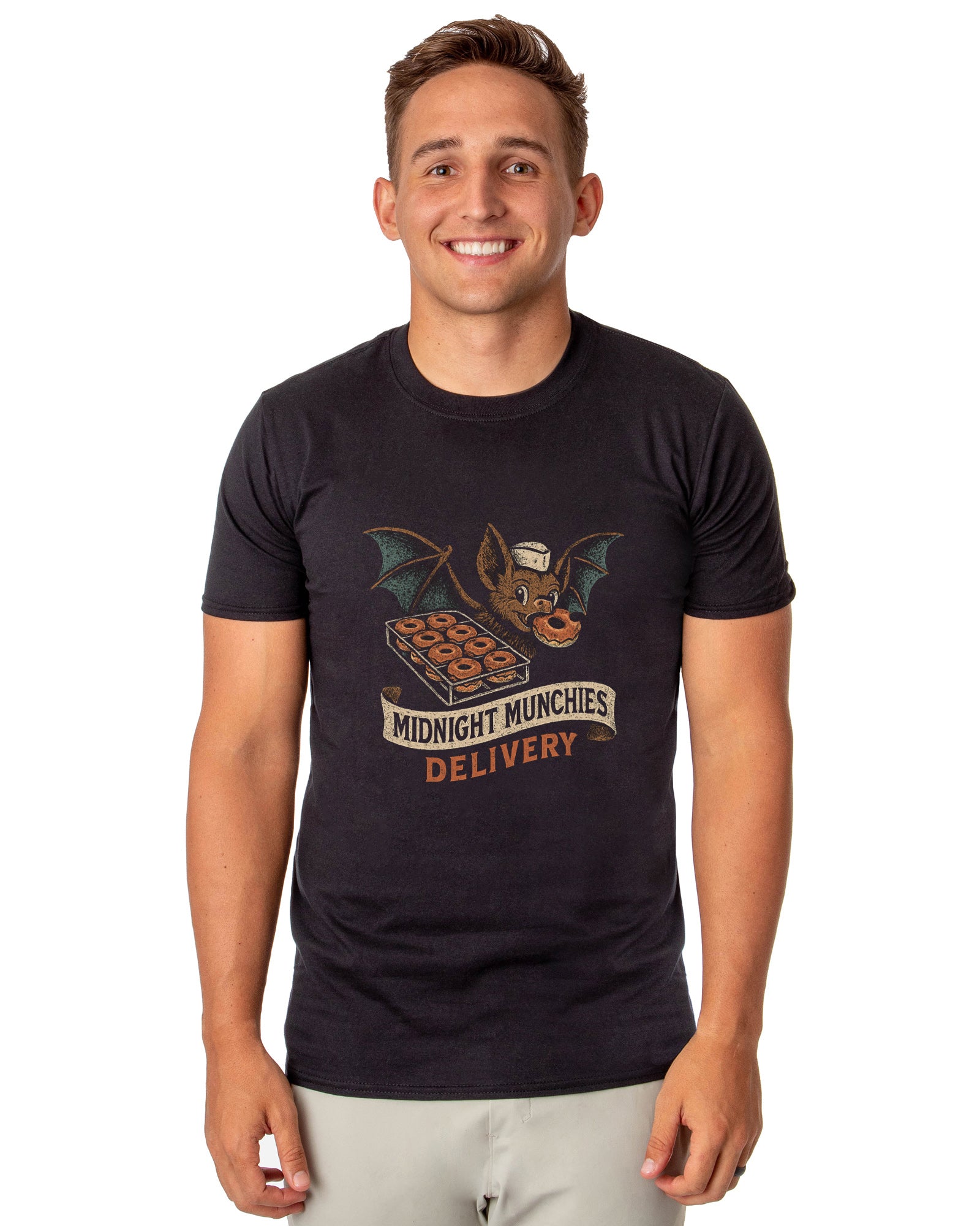PJammy Halloween T-Shirt Men's Midnight Munchies Short Sleeve Tee