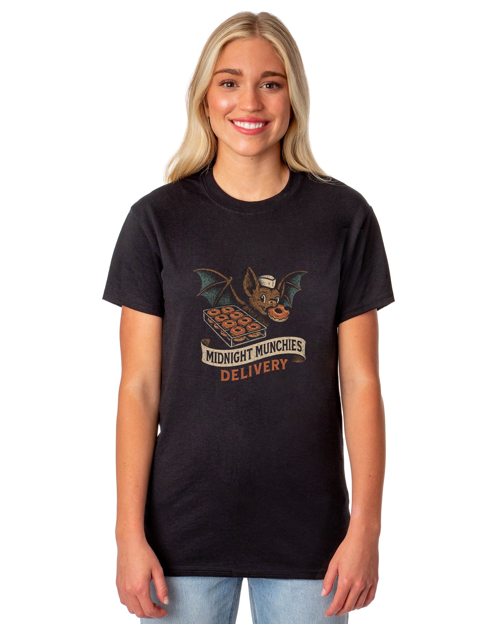 PJammy Halloween T-Shirt Women's Midnight Delivery Short Sleeve Tee