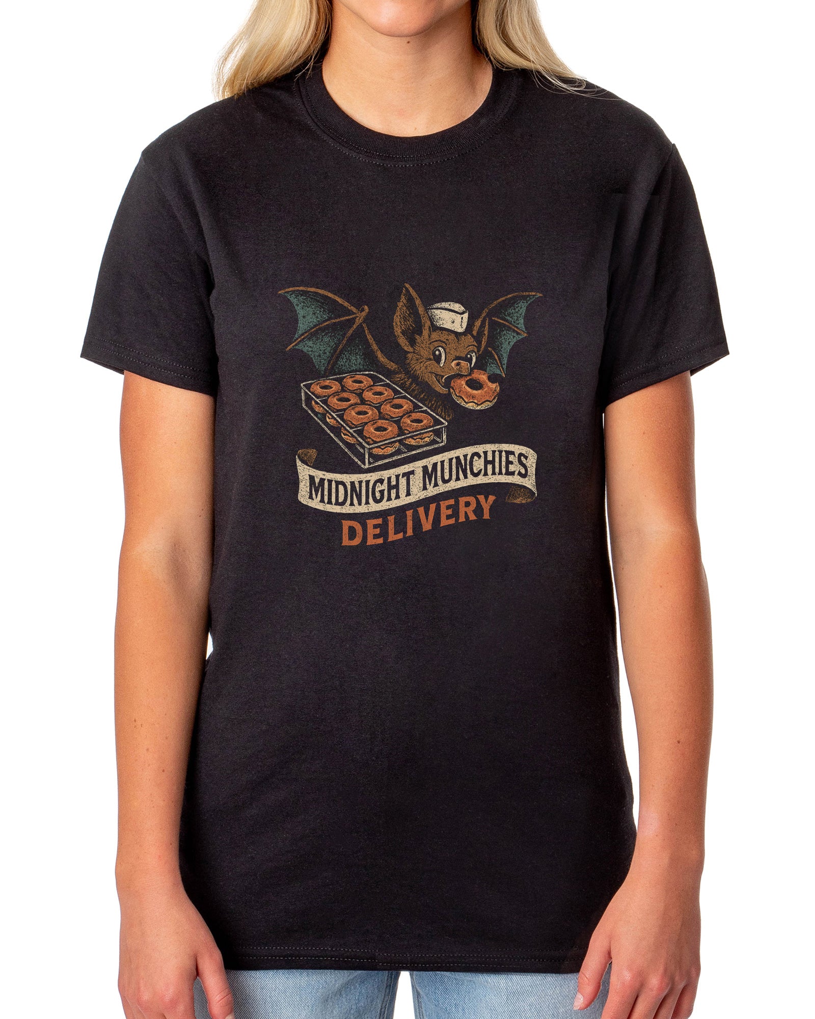 PJammy Halloween T-Shirt Women's Midnight Delivery Short Sleeve Tee