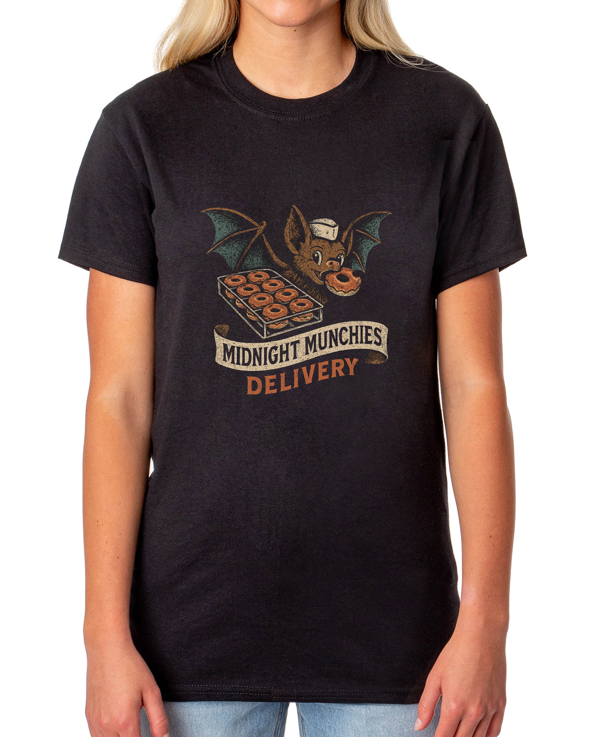 PJammy Halloween T-Shirt Women's Midnight Delivery Short Sleeve Tee