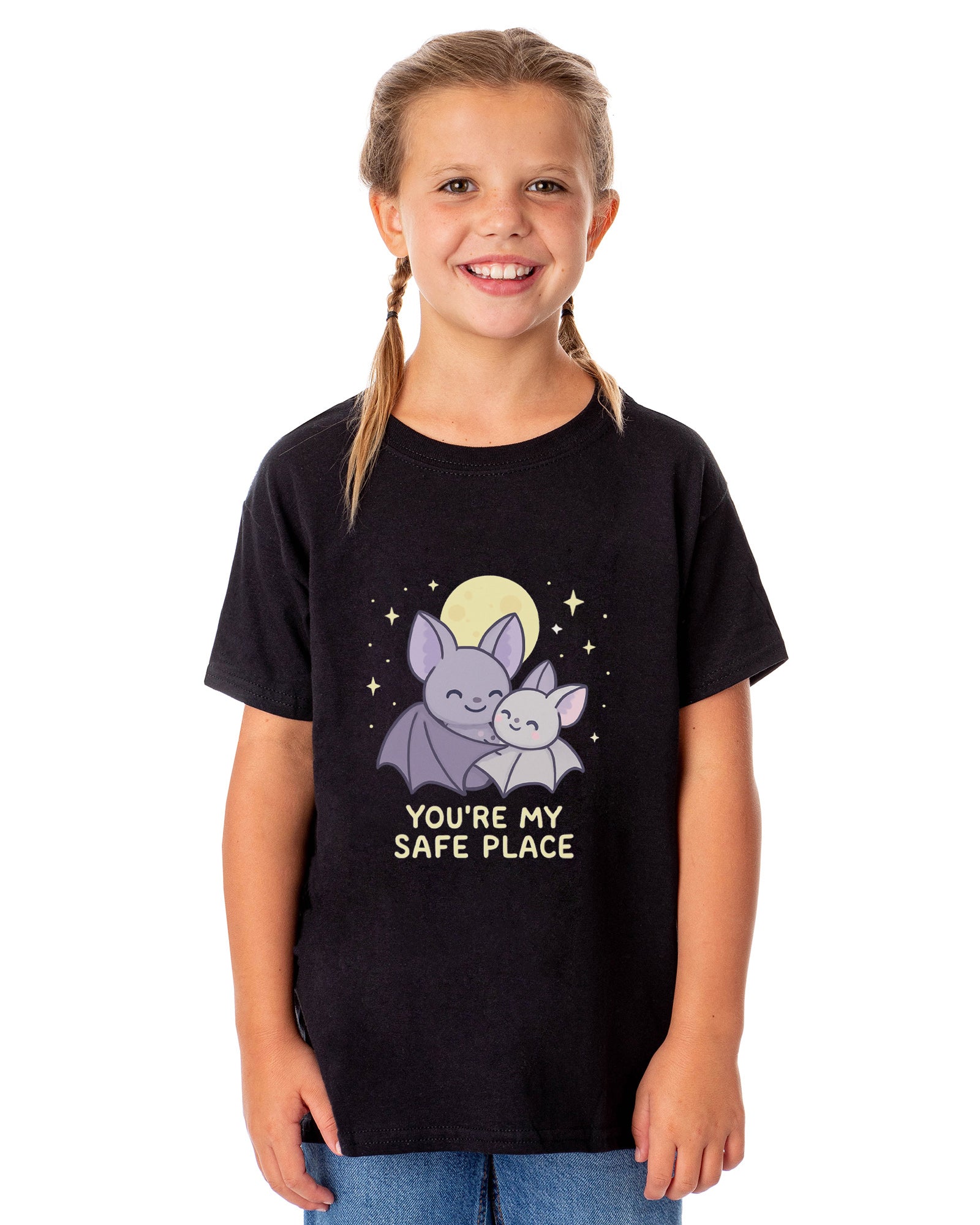 PJammy Halloween T-Shirt Boys' Safe Place Short Sleeve Tee