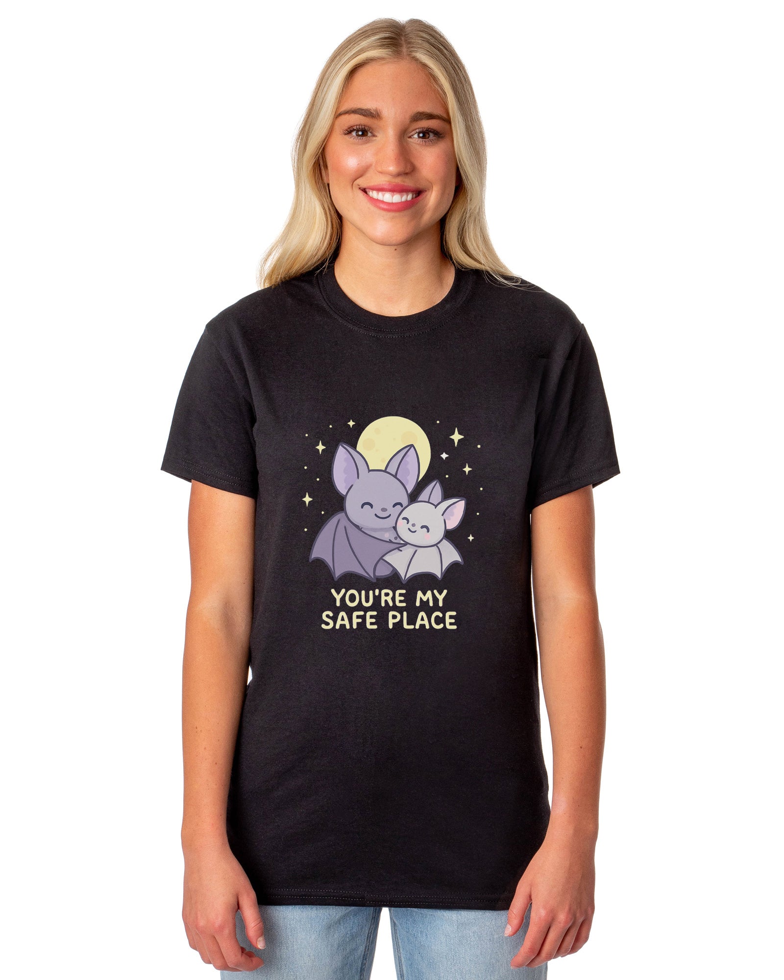 PJammy Halloween T-Shirt Women's Moonlit Embrace Short Sleeve Tee