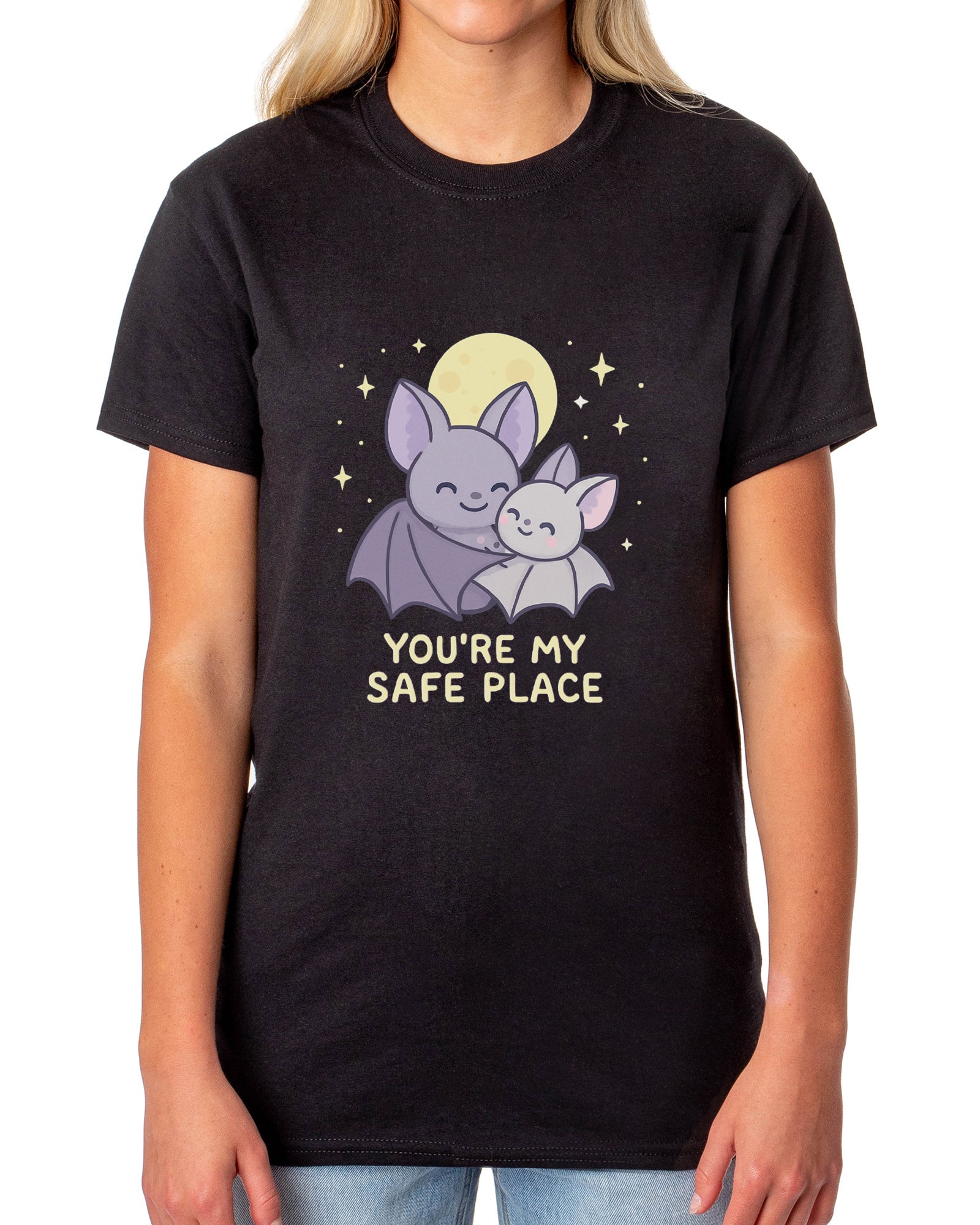 PJammy Halloween T-Shirt Women's Moonlit Embrace Short Sleeve Tee