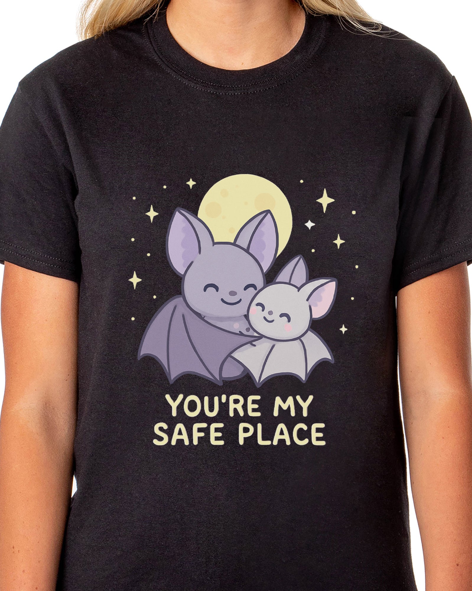 PJammy Halloween T-Shirt Women's Moonlit Embrace Short Sleeve Tee