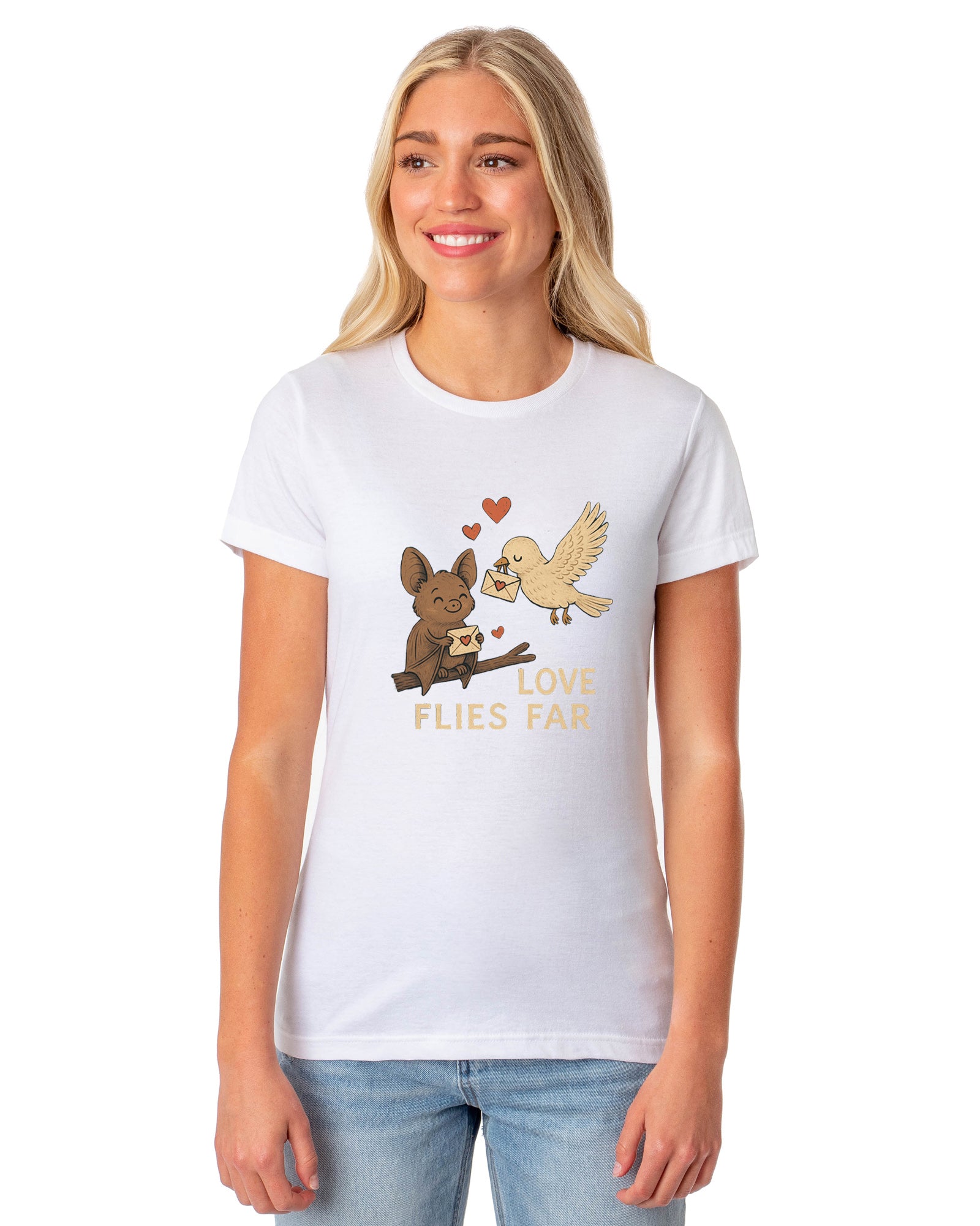 PJammy Halloween T-Shirt Women's Love Letters Short Sleeve Tee