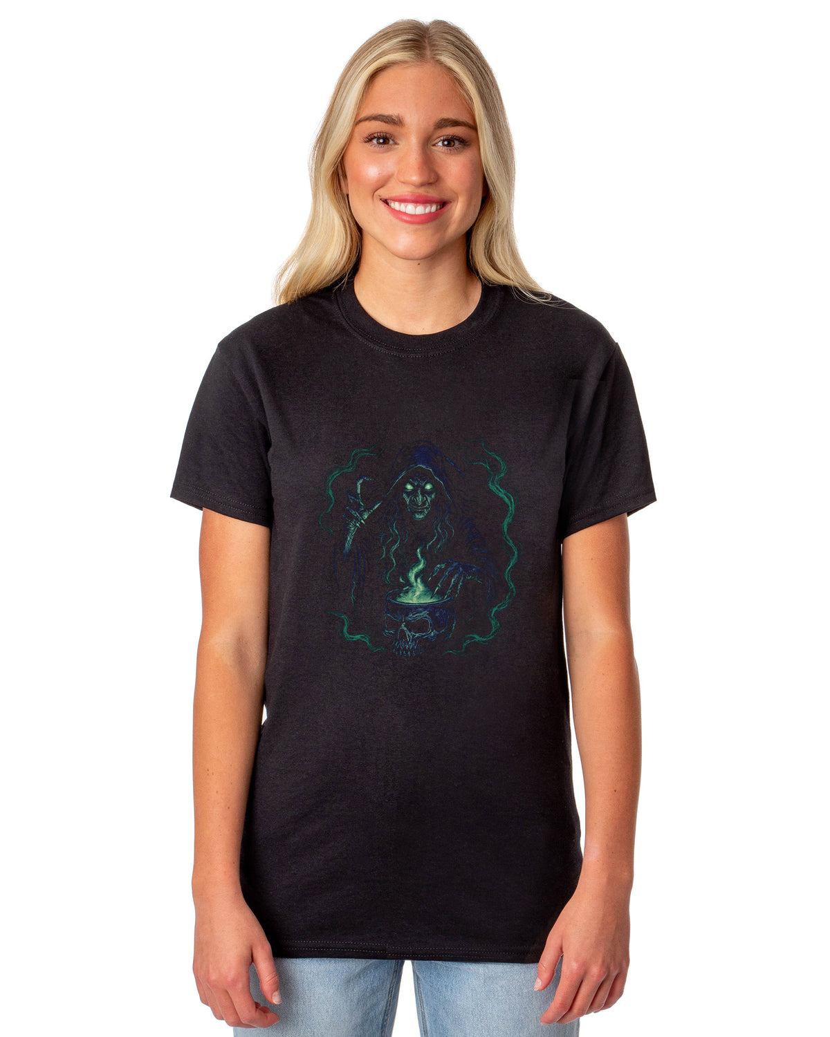 PJammy Halloween T-Shirt Women's Magic Spell Short Sleeve Tee