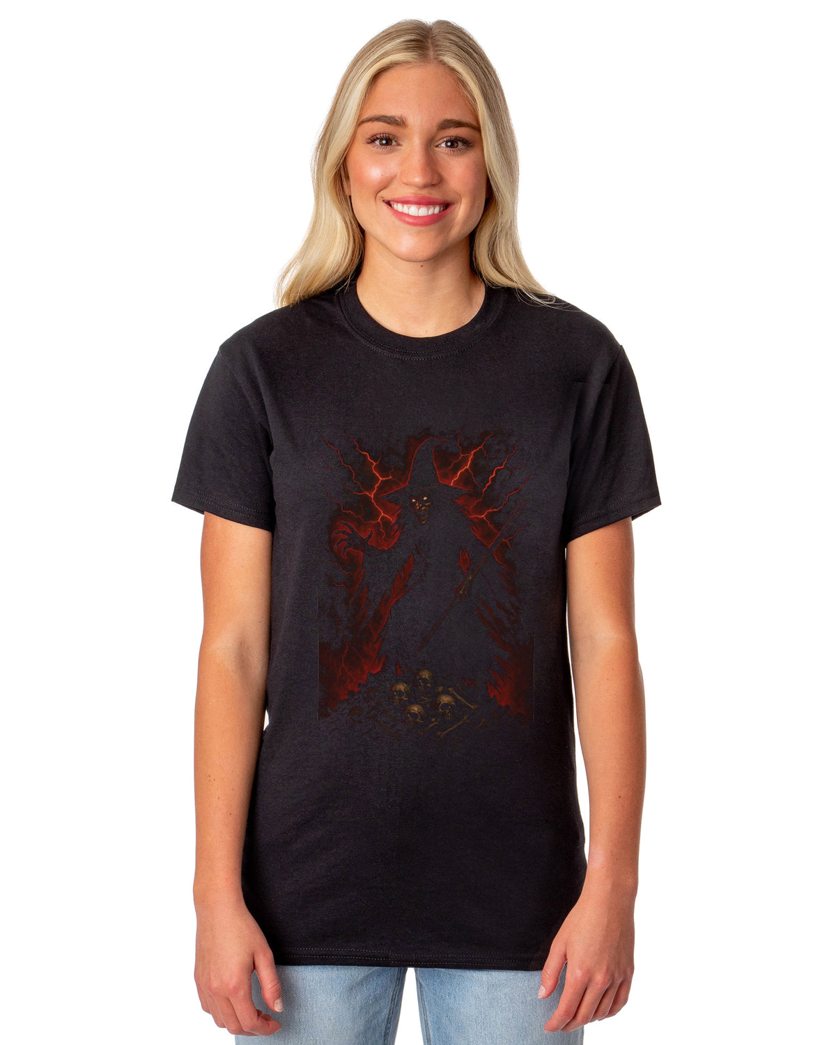 PJammy Halloween T-Shirt Women's Witch Storm Short Sleeve Tee