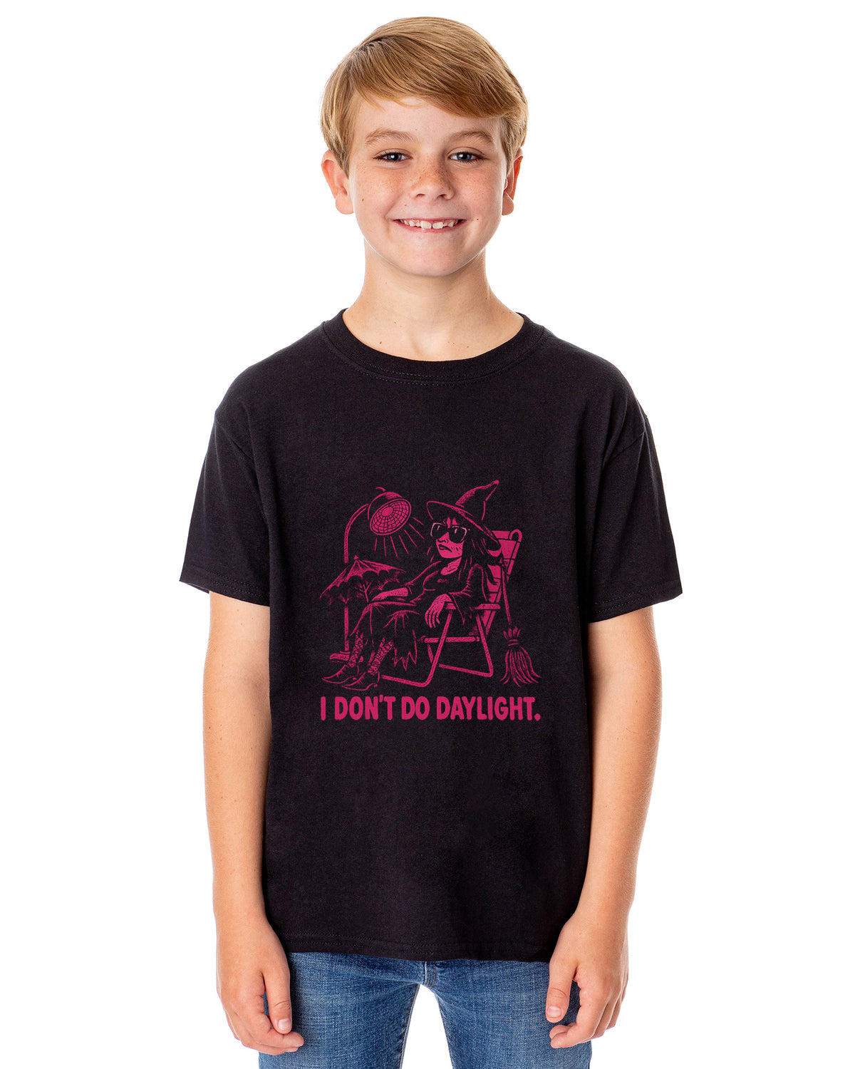 PJammy Halloween T-Shirt Girl's Don't Do Daylight Short Sleeve Tee
