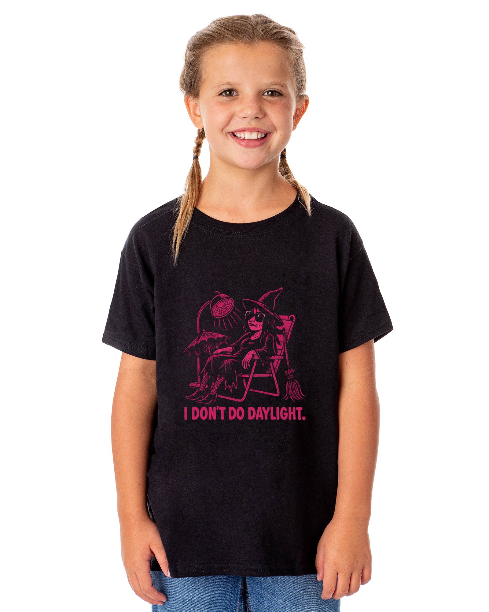 PJammy Halloween T-Shirt Girl's Don't Do Daylight Short Sleeve Tee