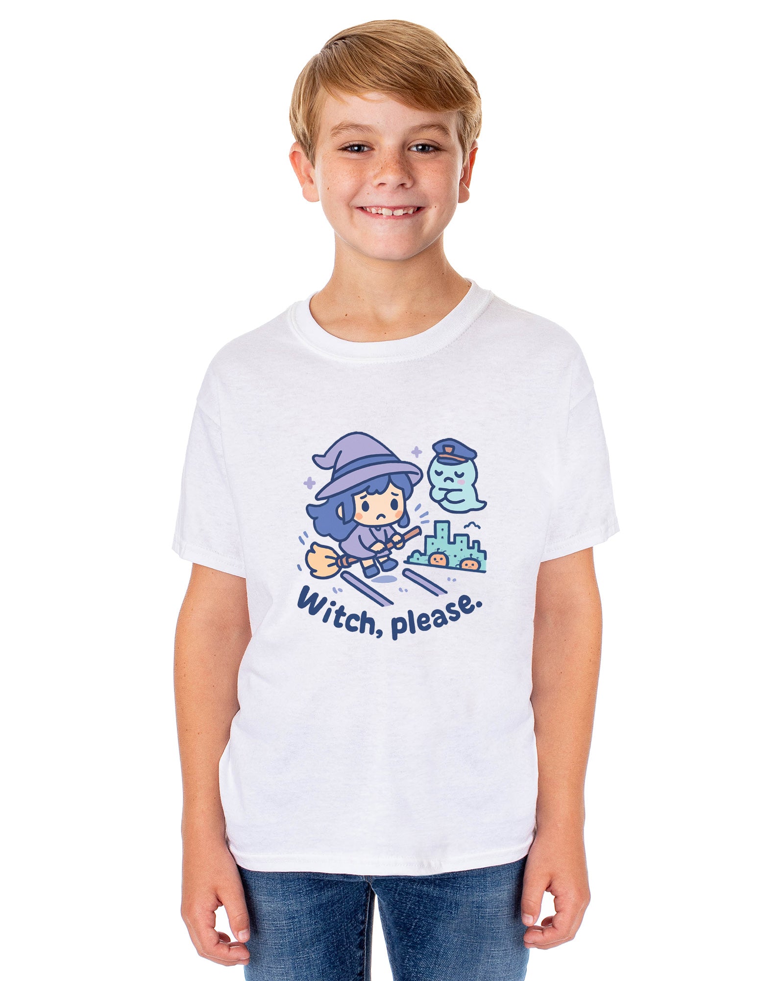PJammy Halloween T-Shirt Girls' Witch Please Short Sleeve Tee
