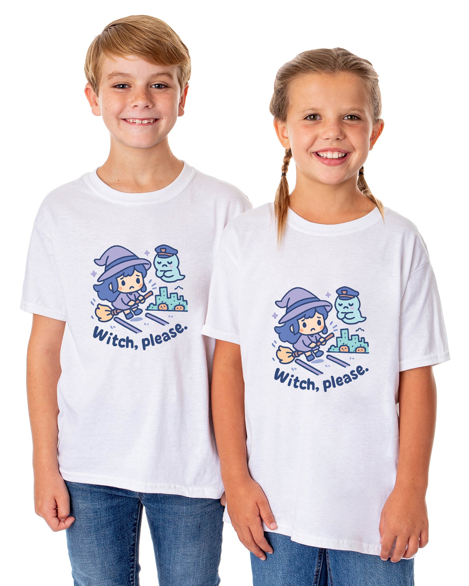 PJammy Halloween T-Shirt Girls' Witch Please Short Sleeve Tee