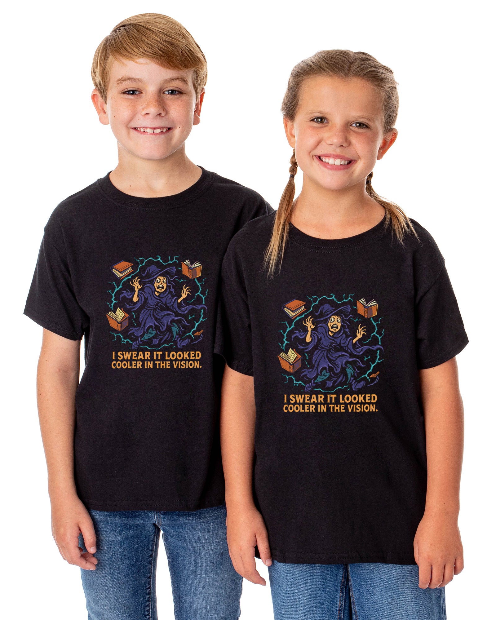 PJammy Halloween T-Shirt Boys' Looked Cooler in Vision Short Sleeve Tee