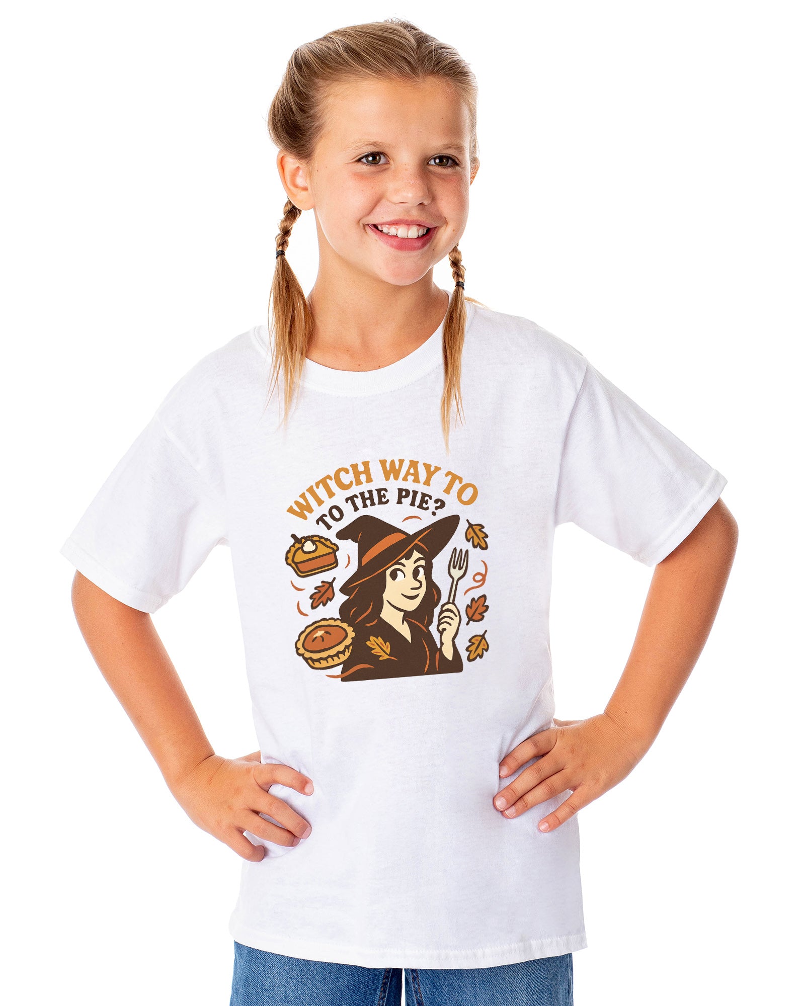 PJammy Halloween T-Shirt Girls' Way To The Pie Short Sleeve Tee