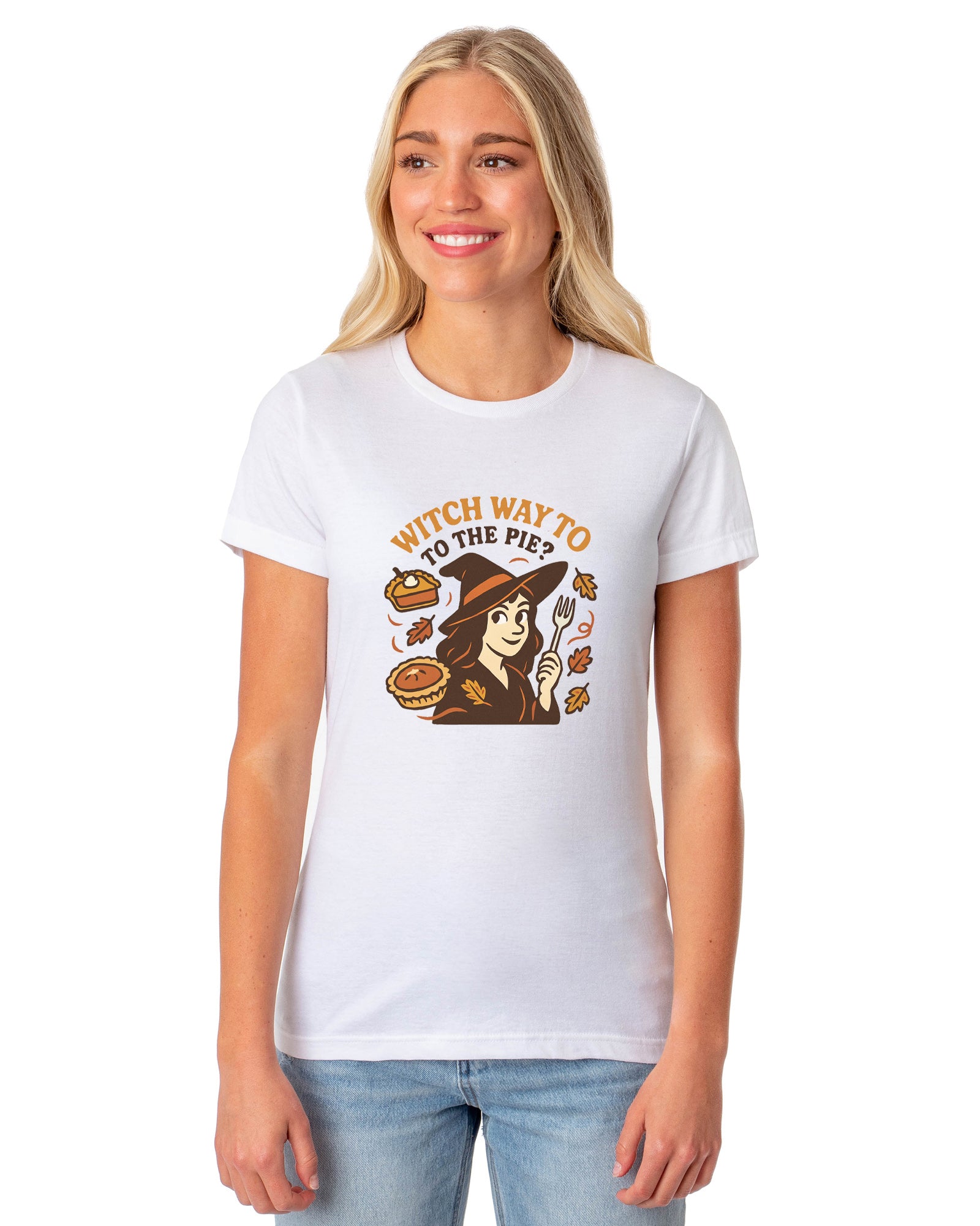 PJammy Halloween T-Shirt Women's Way to The Pie Short Sleeve Tee