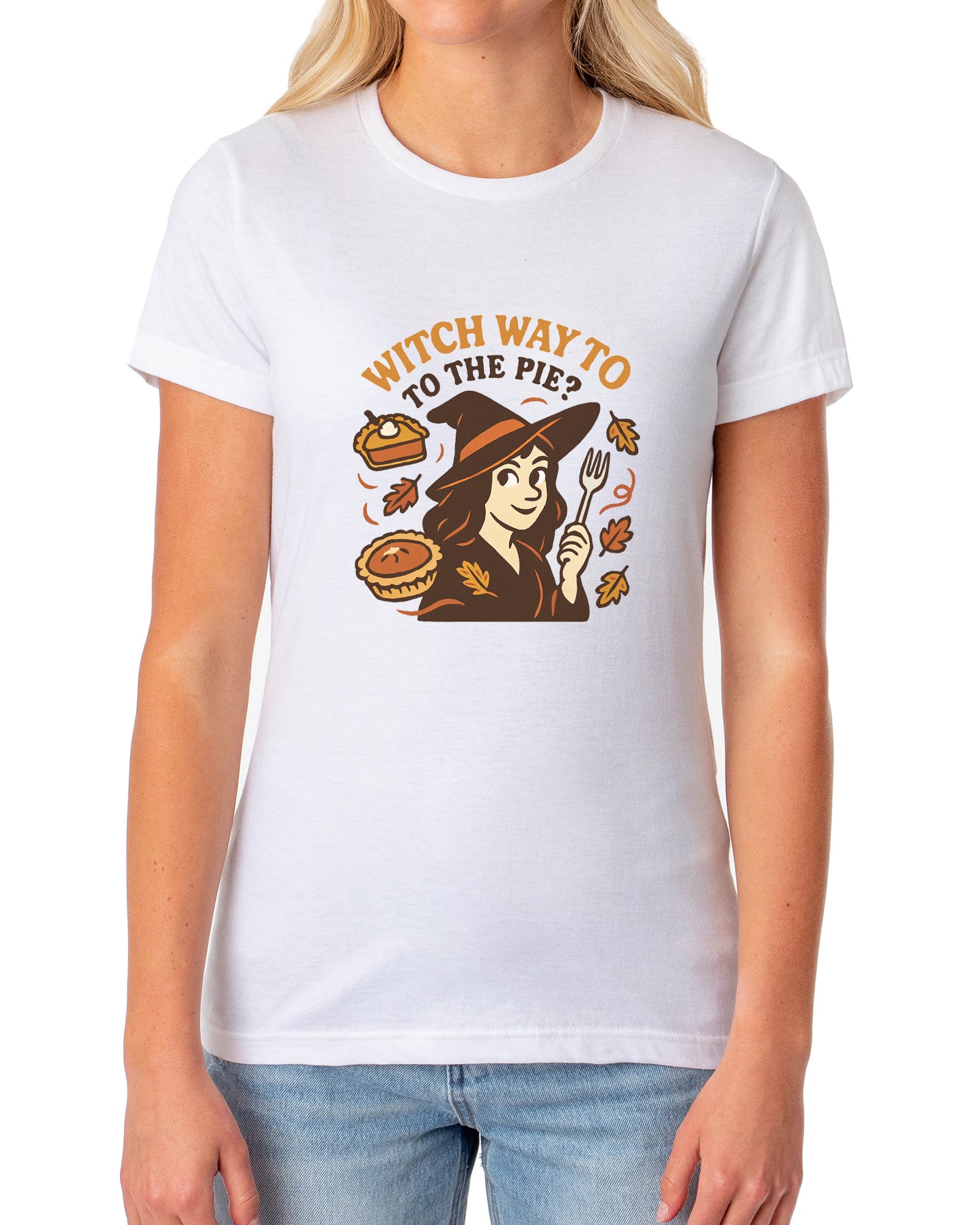 PJammy Halloween T-Shirt Women's Way to The Pie Short Sleeve Tee