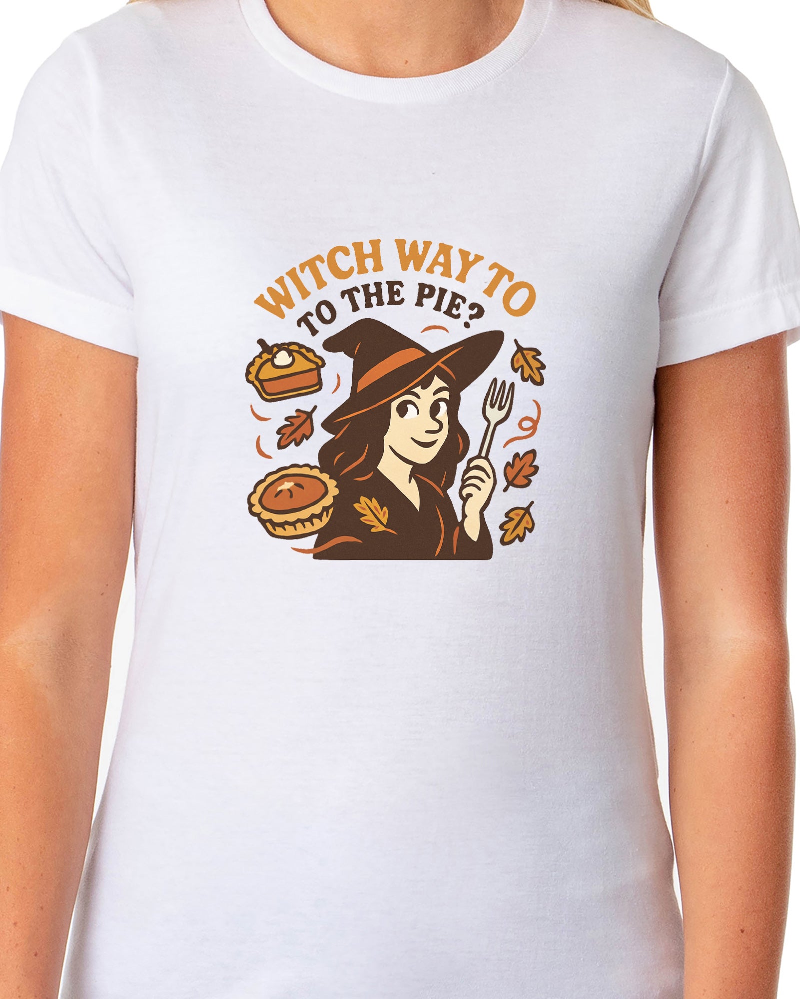 PJammy Halloween T-Shirt Women's Way to The Pie Short Sleeve Tee