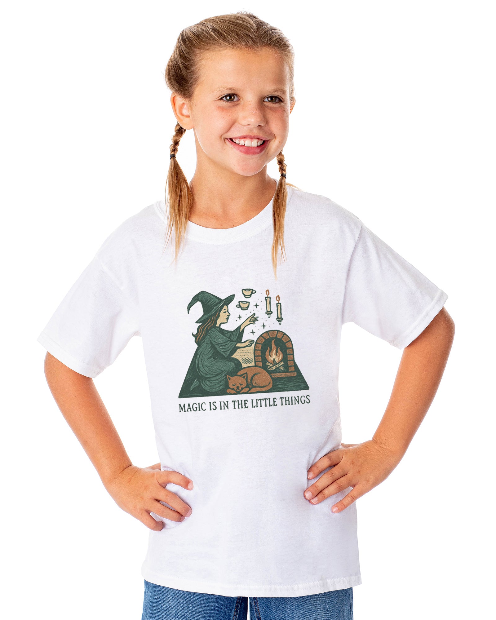 PJammy Halloween T-Shirt Girls Magic Things Short Sleeve Tee