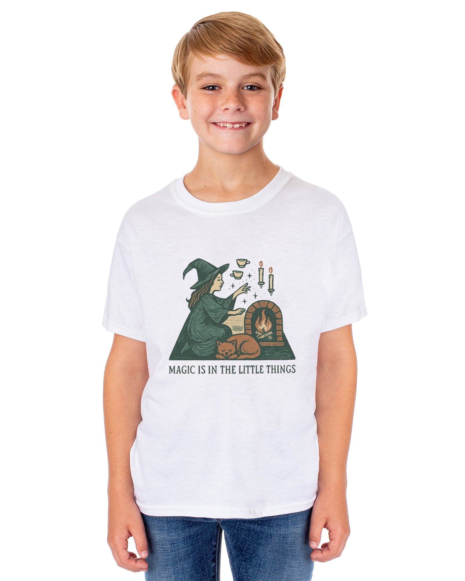 PJammy Halloween T-Shirt Girls Magic Things Short Sleeve Tee