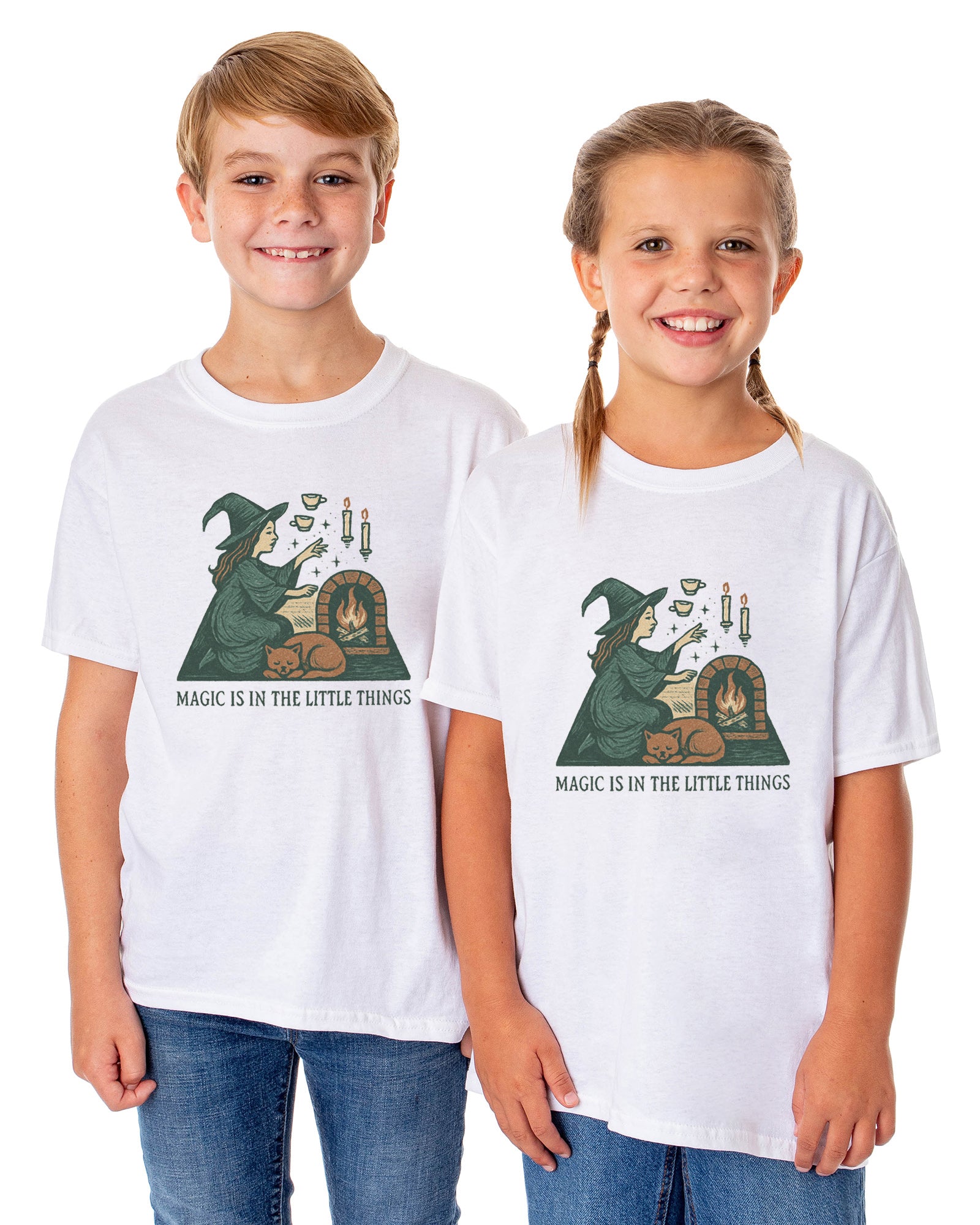 PJammy Halloween T-Shirt Girls Magic Things Short Sleeve Tee