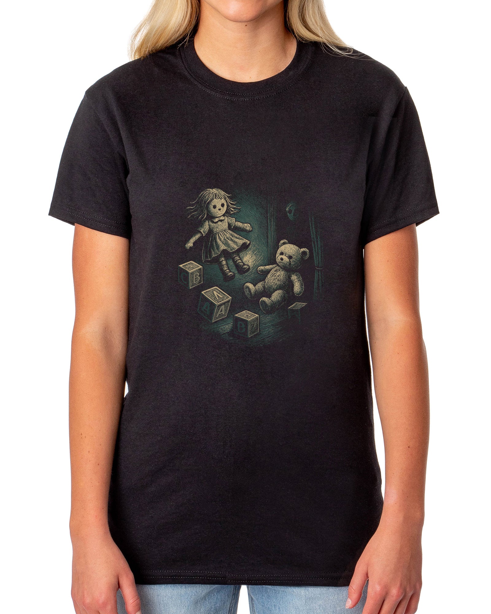 PJammy Halloween T-Shirt Women's Nursery Haunt Short Sleeve Tee