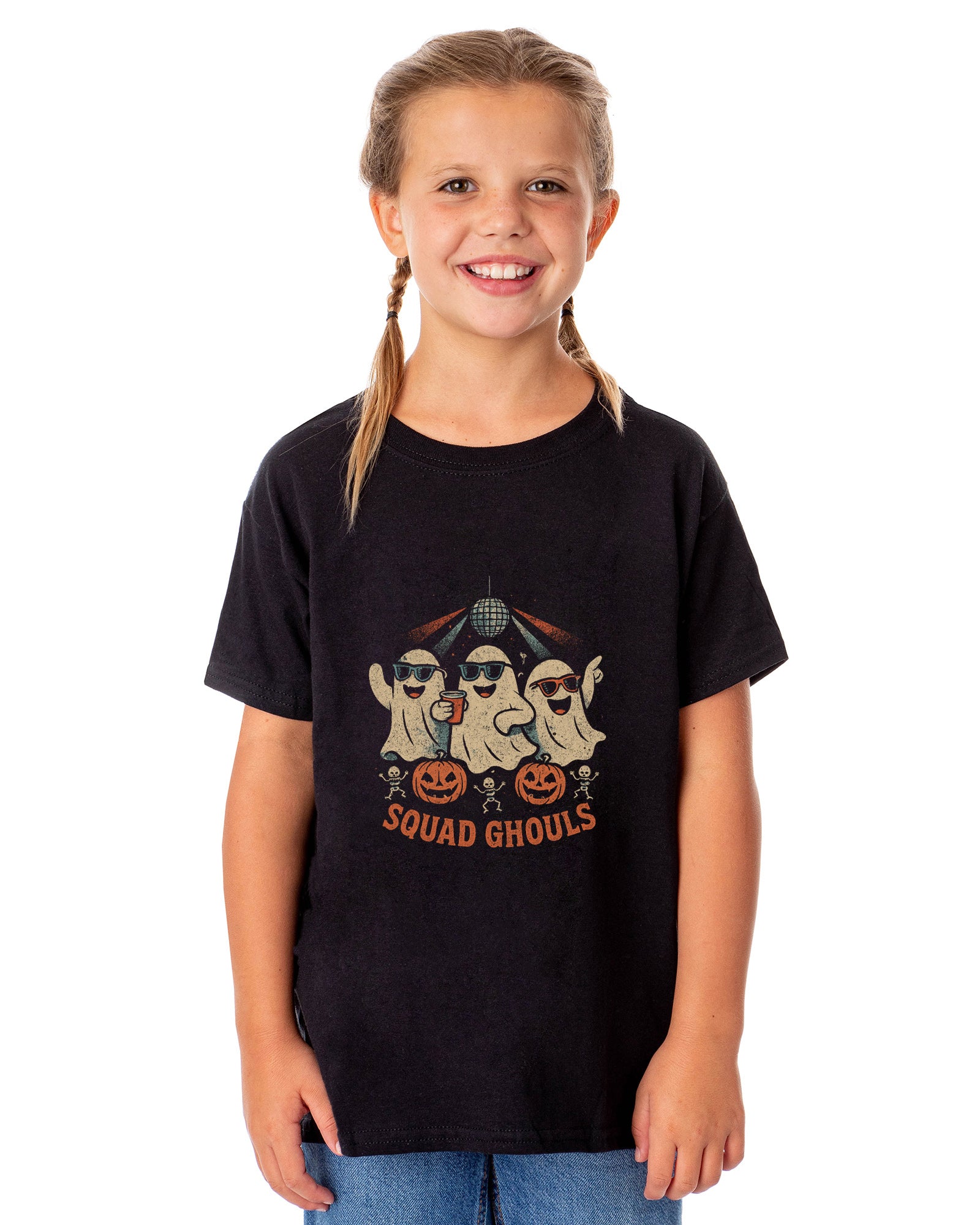 PJammy Halloween T-Shirt Boys' Squad Ghouls Short Sleeve Tee