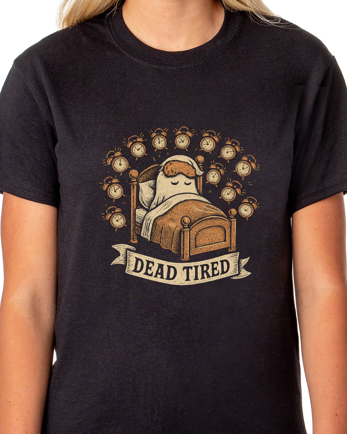 PJammy Halloween T-Shirt Women's Bedtime Boo Short Sleeve Tee