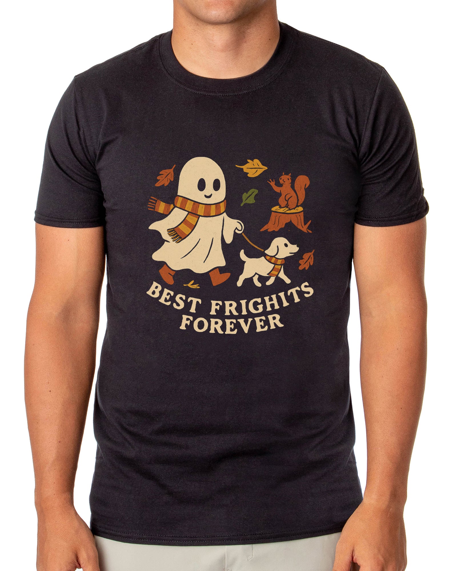 PJammy Halloween T-Shirt Men's Best Frights Forever Short Sleeve Tee