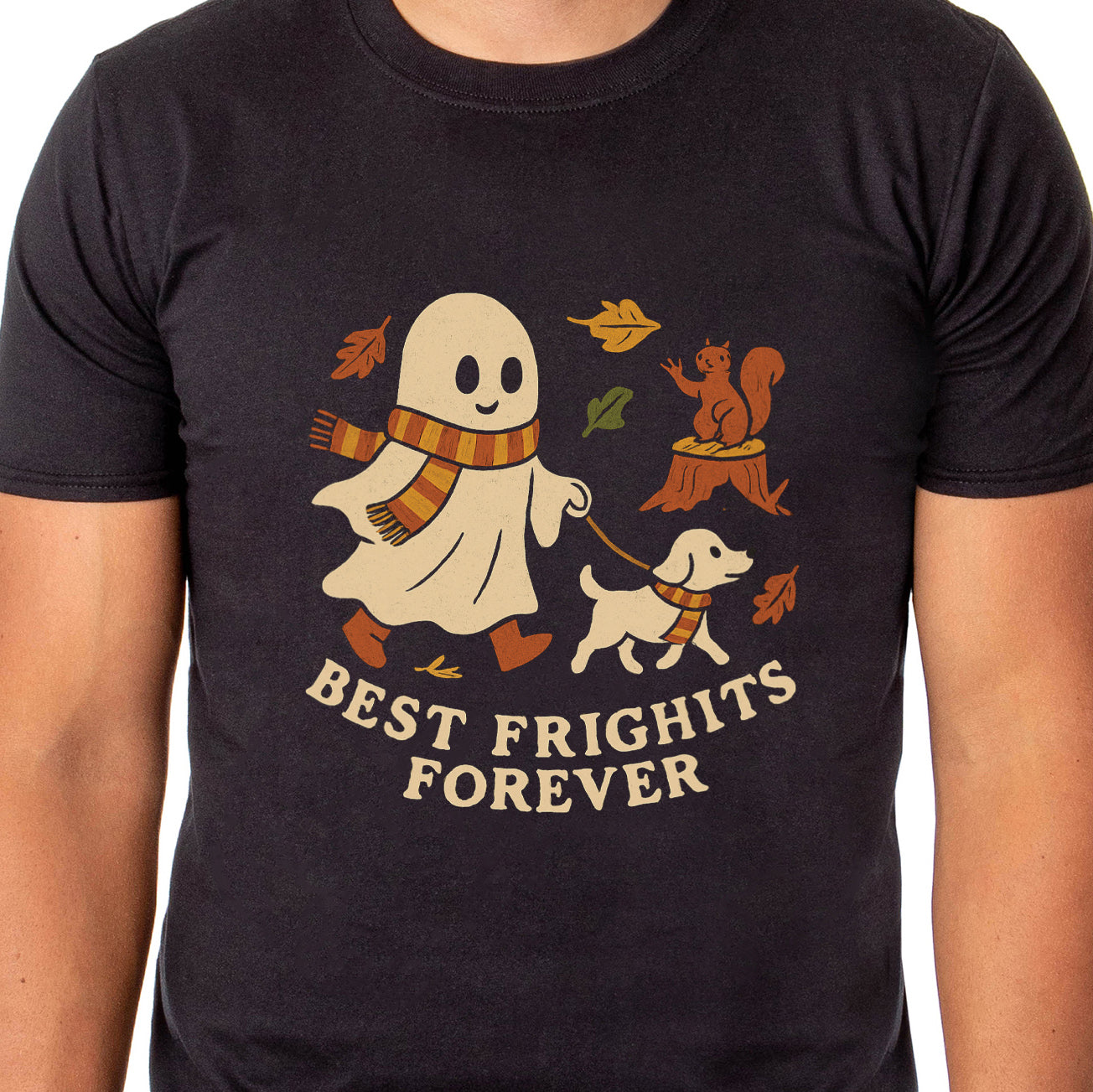 PJammy Halloween T-Shirt Men's Best Frights Forever Short Sleeve Tee