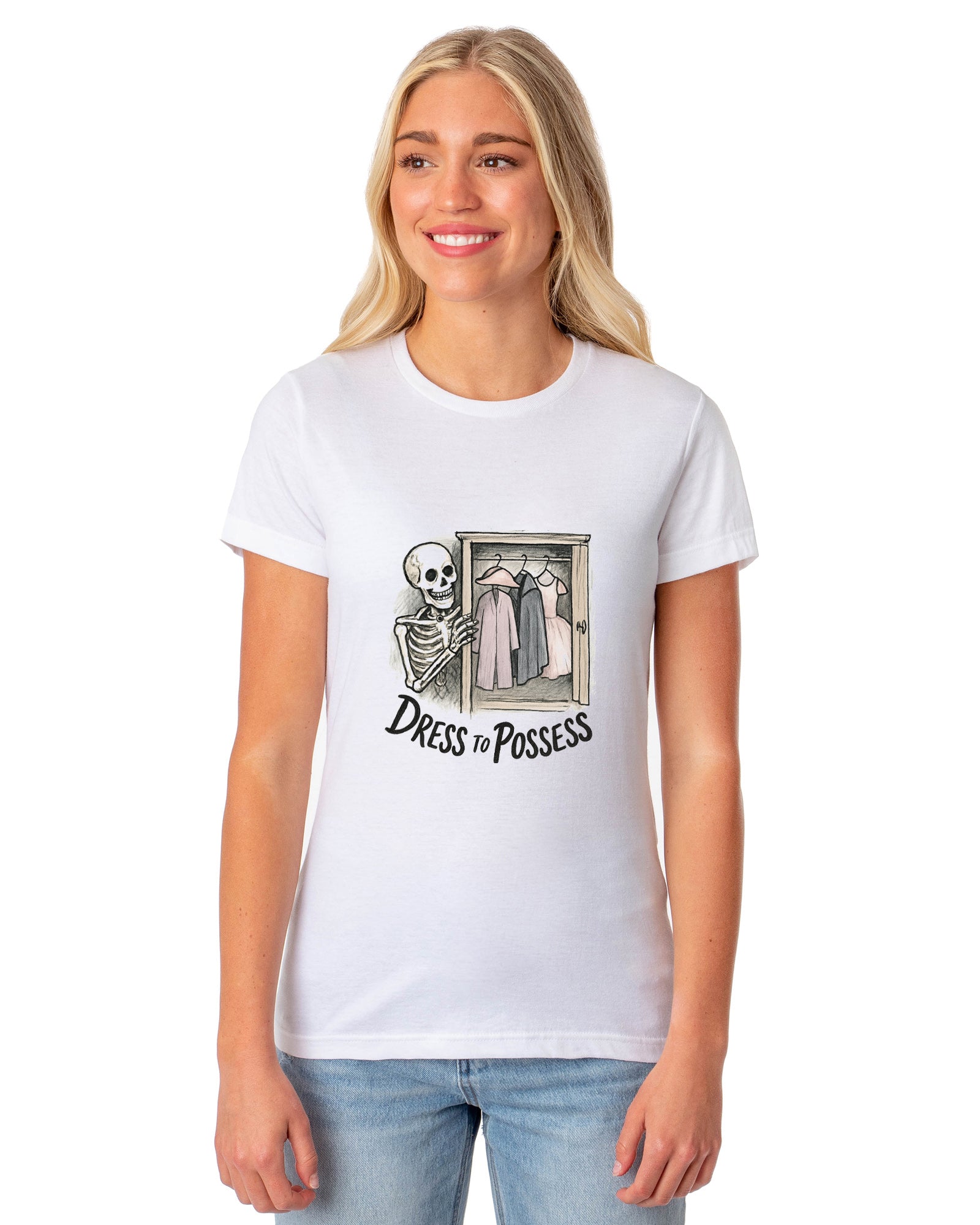 PJammy Halloween T-Shirt Women's Dress to Possess Short Sleeve Tee