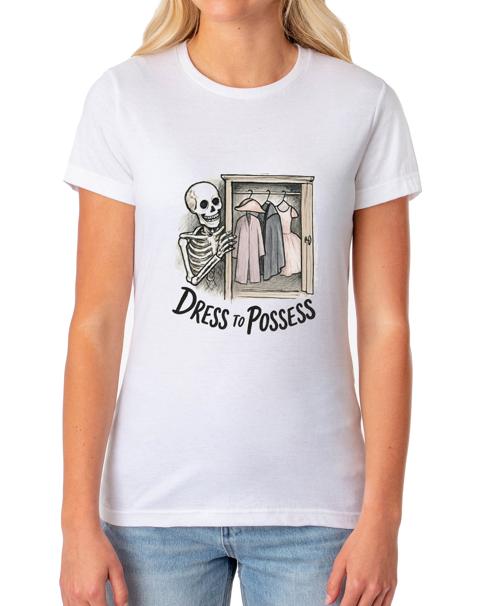 PJammy Halloween T-Shirt Women's Dress to Possess Short Sleeve Tee