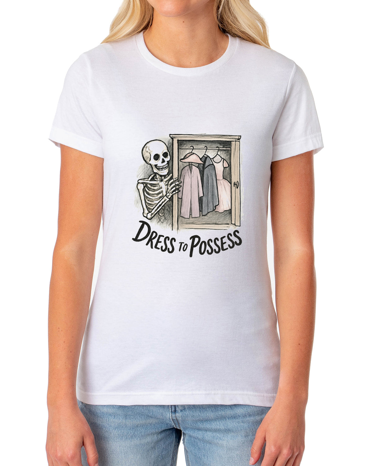 PJammy Halloween T-Shirt Women's Dress to Possess Short Sleeve Tee