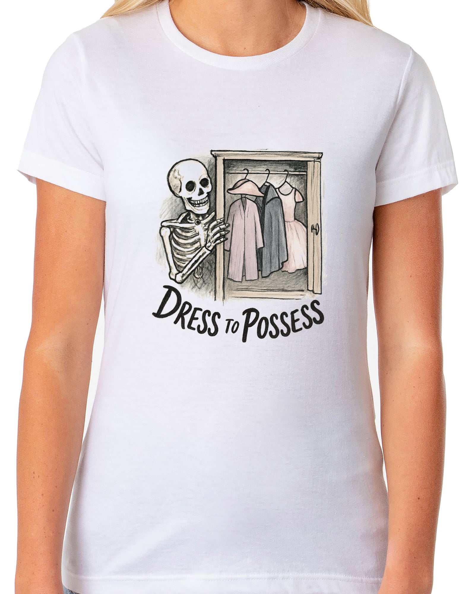 PJammy Halloween T-Shirt Women's Dress to Possess Short Sleeve Tee