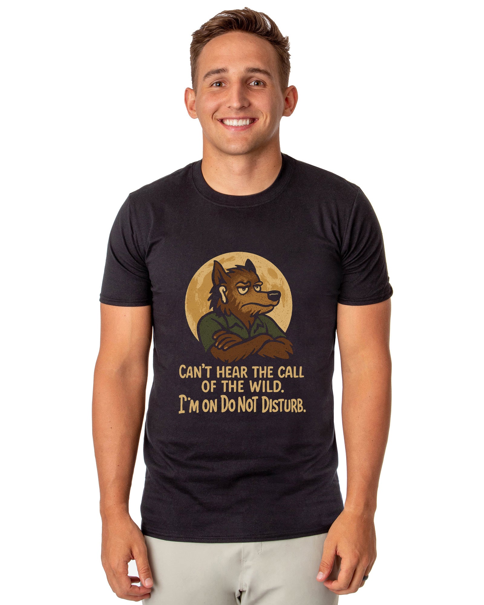 PJammy Halloween T-Shirt Men's Do Not Disturb Short Sleeve Tee