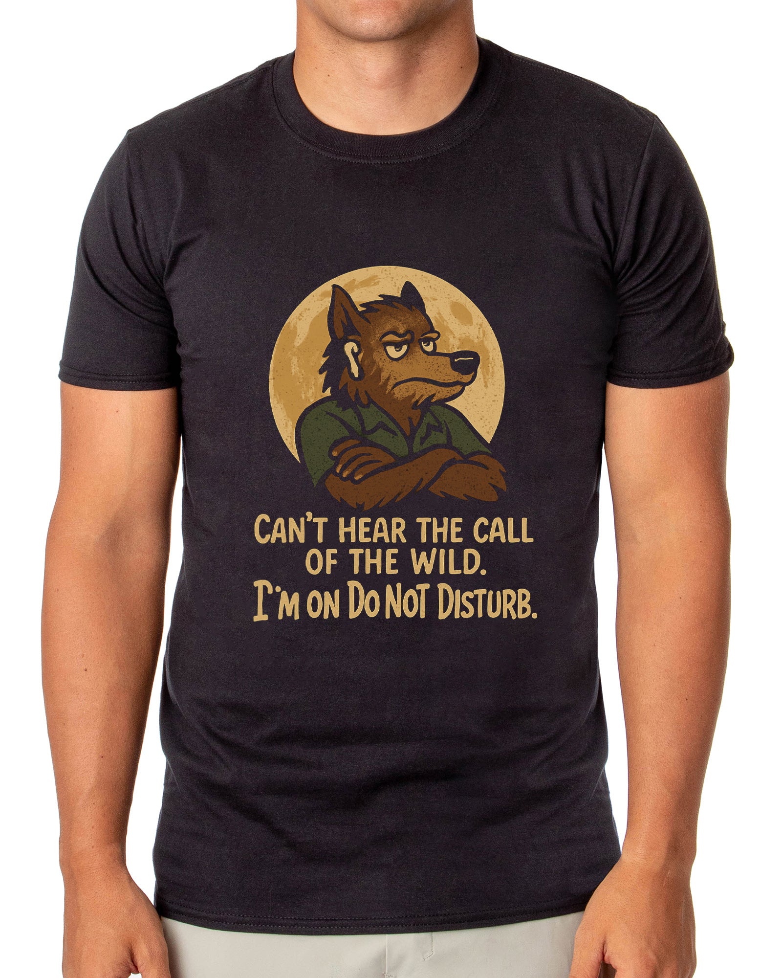 PJammy Halloween T-Shirt Men's Do Not Disturb Short Sleeve Tee