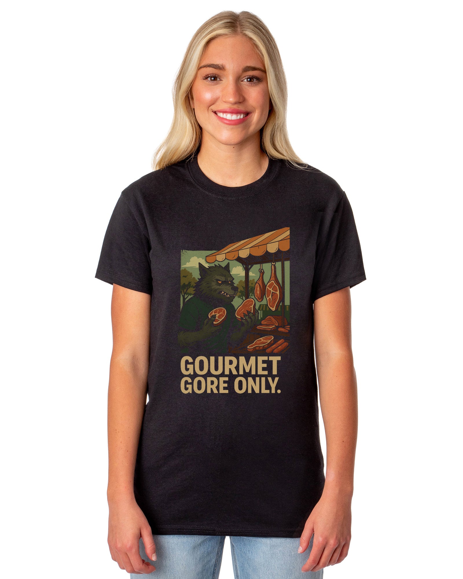 PJammy Halloween T-Shirt Women's Gore Only Short Sleeve Tee