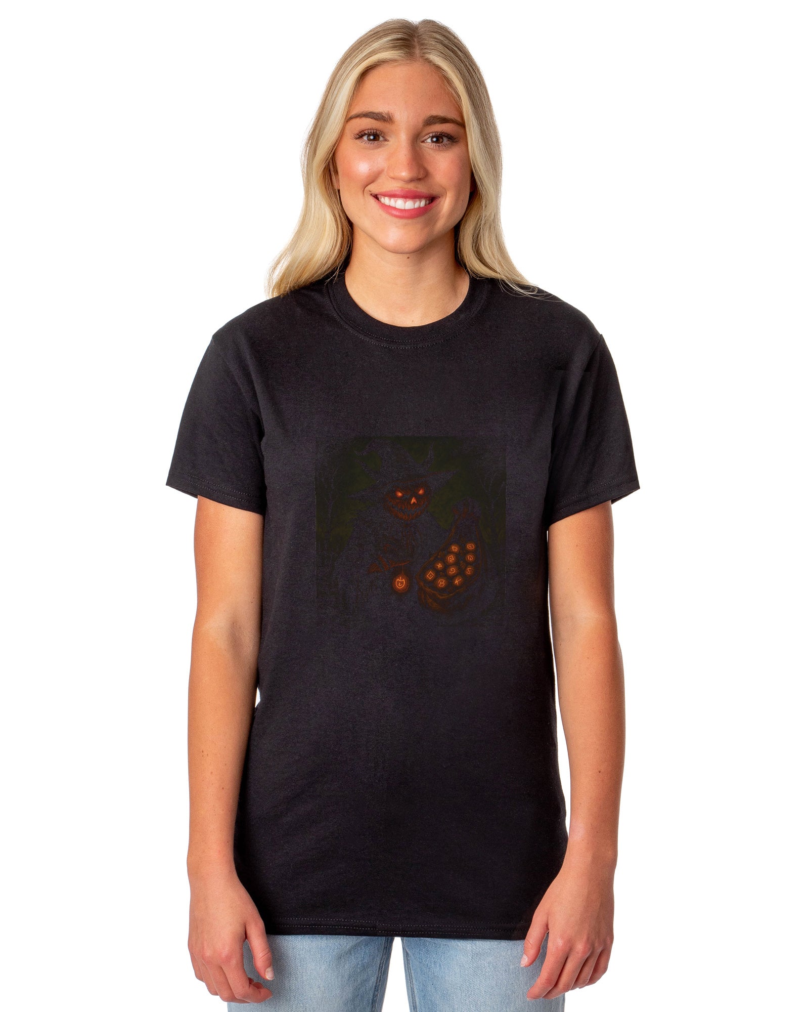 PJammy Halloween T-Shirt Women's Razor Grin Short Sleeve Tee