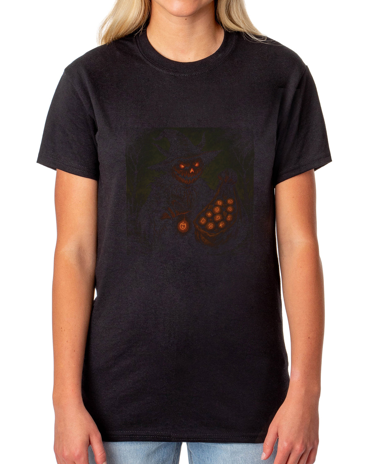 PJammy Halloween T-Shirt Women's Razor Grin Short Sleeve Tee