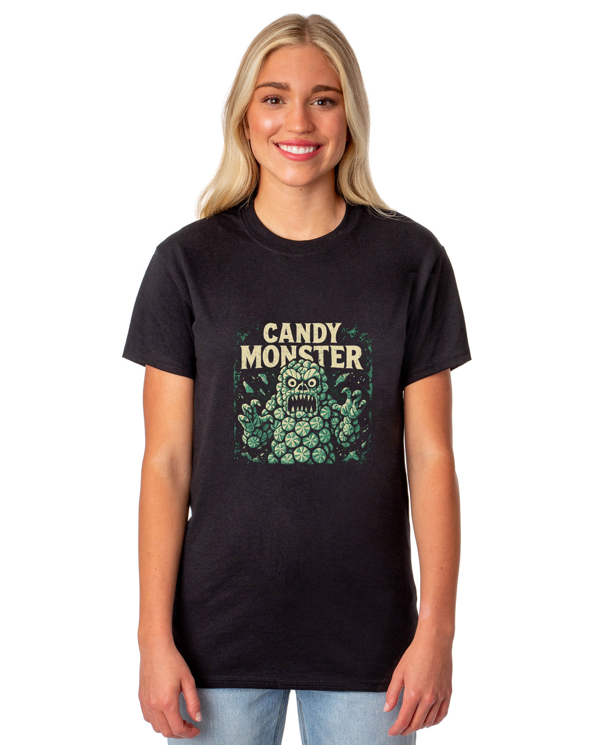 PJammy Halloween T-Shirt Women's Candy Critter Short Sleeve Tee
