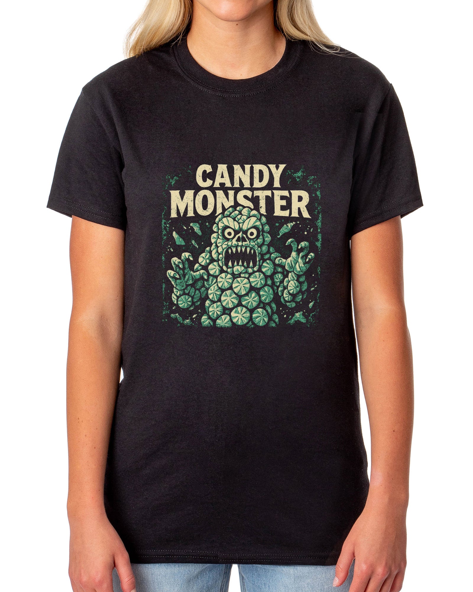 PJammy Halloween T-Shirt Women's Candy Critter Short Sleeve Tee
