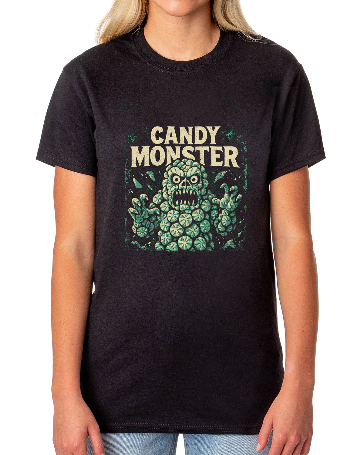 PJammy Halloween T-Shirt Women's Candy Critter Short Sleeve Tee