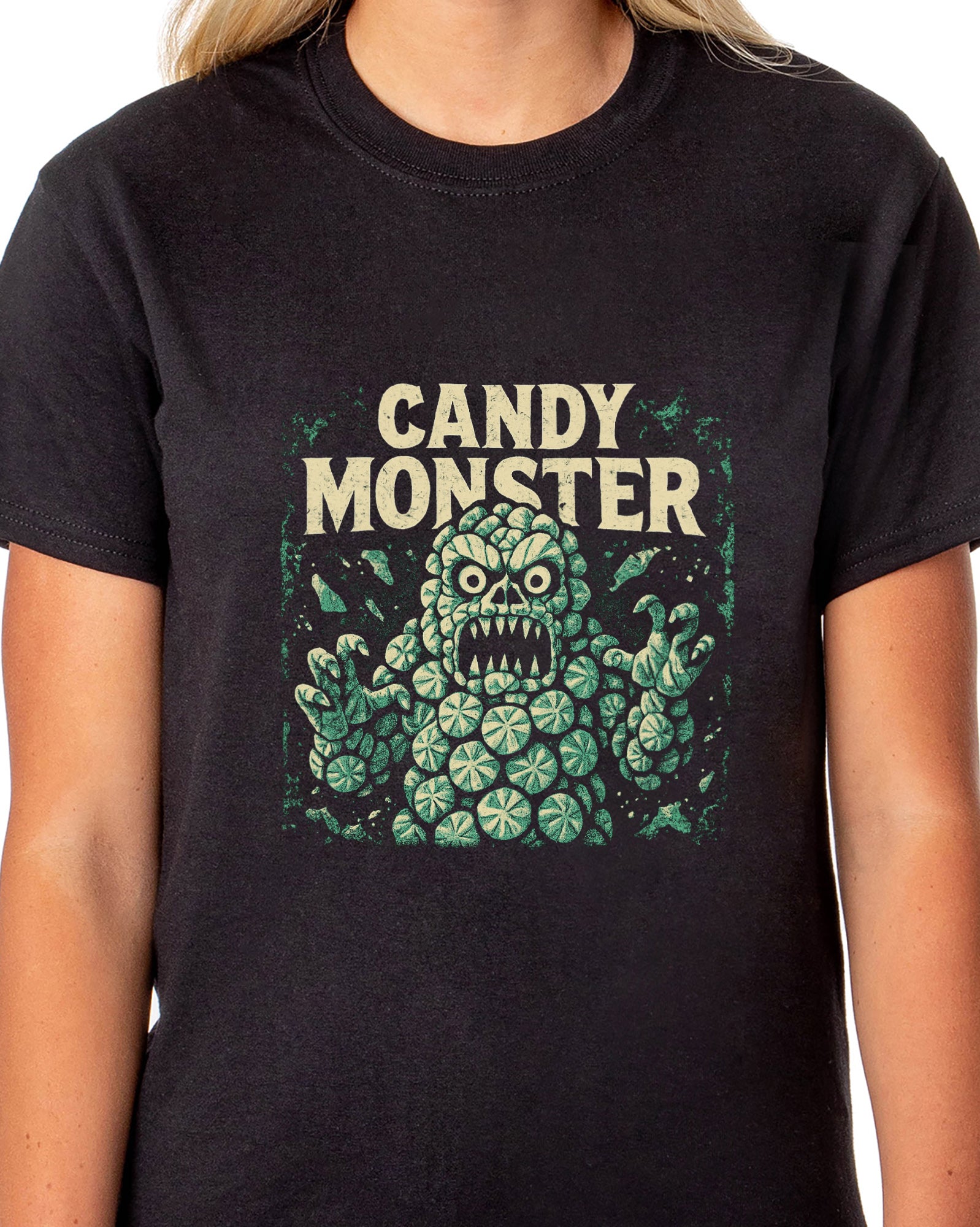PJammy Halloween T-Shirt Women's Candy Critter Short Sleeve Tee