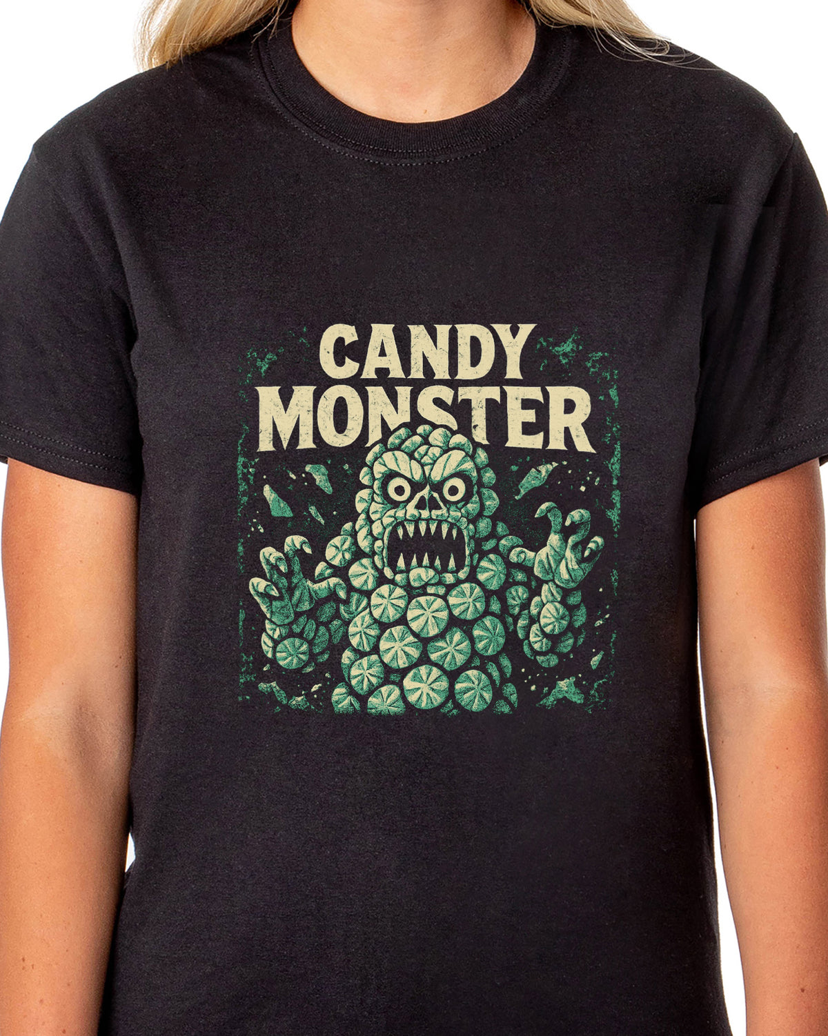 PJammy Halloween T-Shirt Women's Candy Critter Short Sleeve Tee