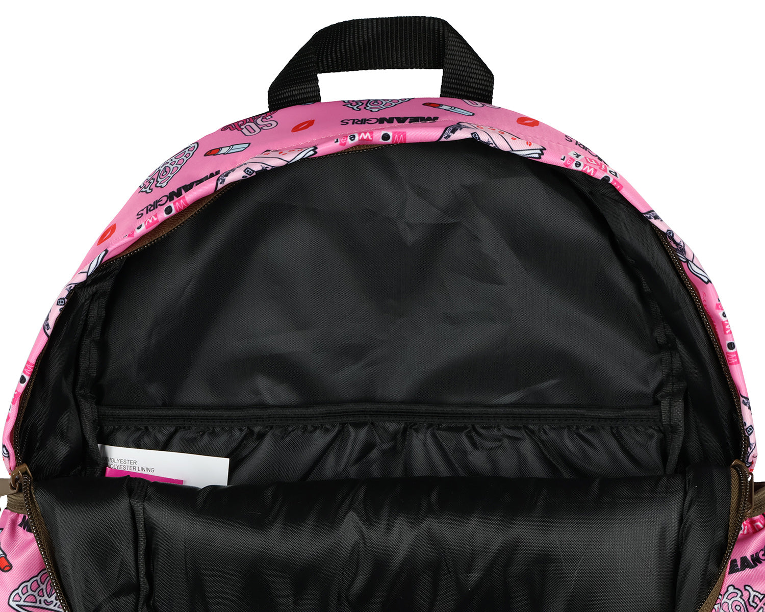 Mean Girls Backpack Burn Book We Wear Pink Laptop Travel Bag