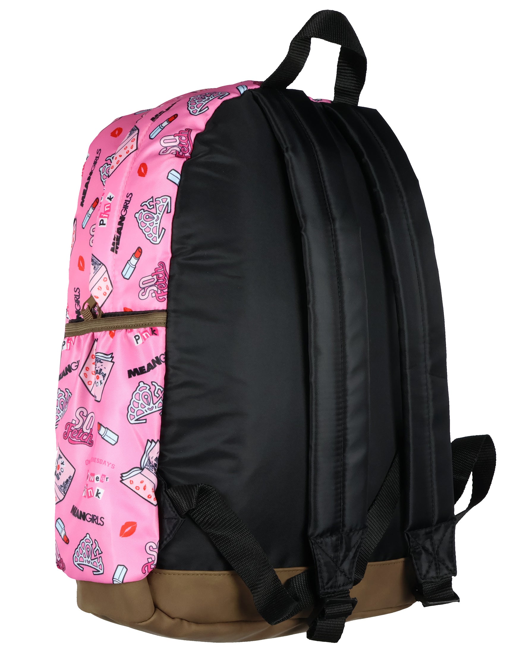 Mean Girls Backpack Burn Book We Wear Pink Laptop Travel Bag